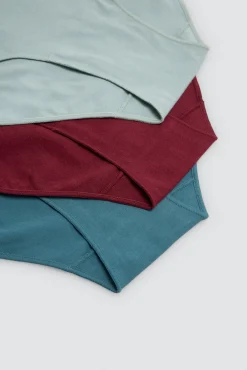 Pack 3 bragas altas básicas algodón<Ysabel Mora Discount