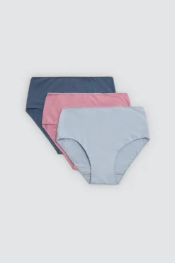 Pack 3 bragas altas básicas algodón<Ysabel Mora Best