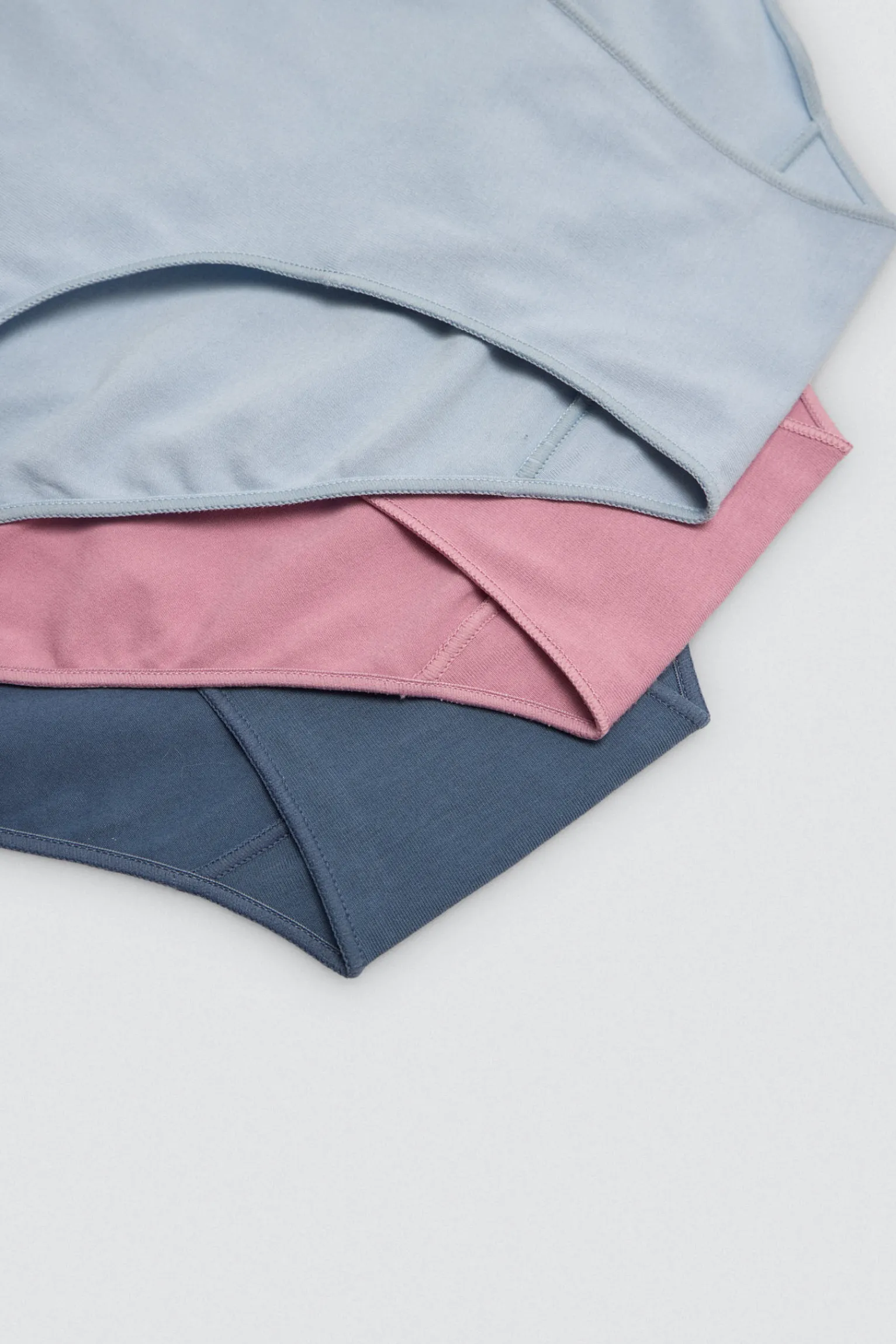 Pack 3 bragas altas básicas algodón<Ysabel Mora Best