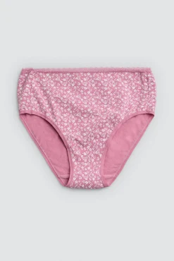 Pack 2 bragas altas estampados rosas<Ysabel Mora