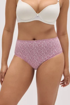Pack 2 bragas altas estampados rosas<Ysabel Mora