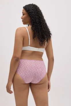 Pack 2 bragas altas estampados rosas<Ysabel Mora