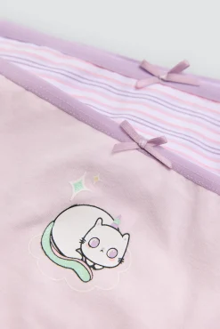 Pack 2 bragas infantiles algodón estampadas Meaow<Ysabel Mora Online