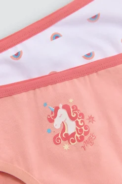 Pack 2 bragas infantiles algodón estampadas Unicorn<Ysabel Mora Hot