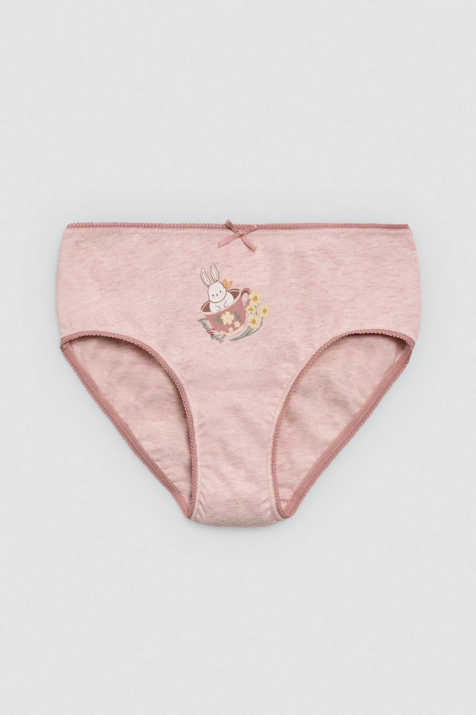 Pack 2 bragas infantiles algodón estampadas Tea time<Ysabel Mora Hot