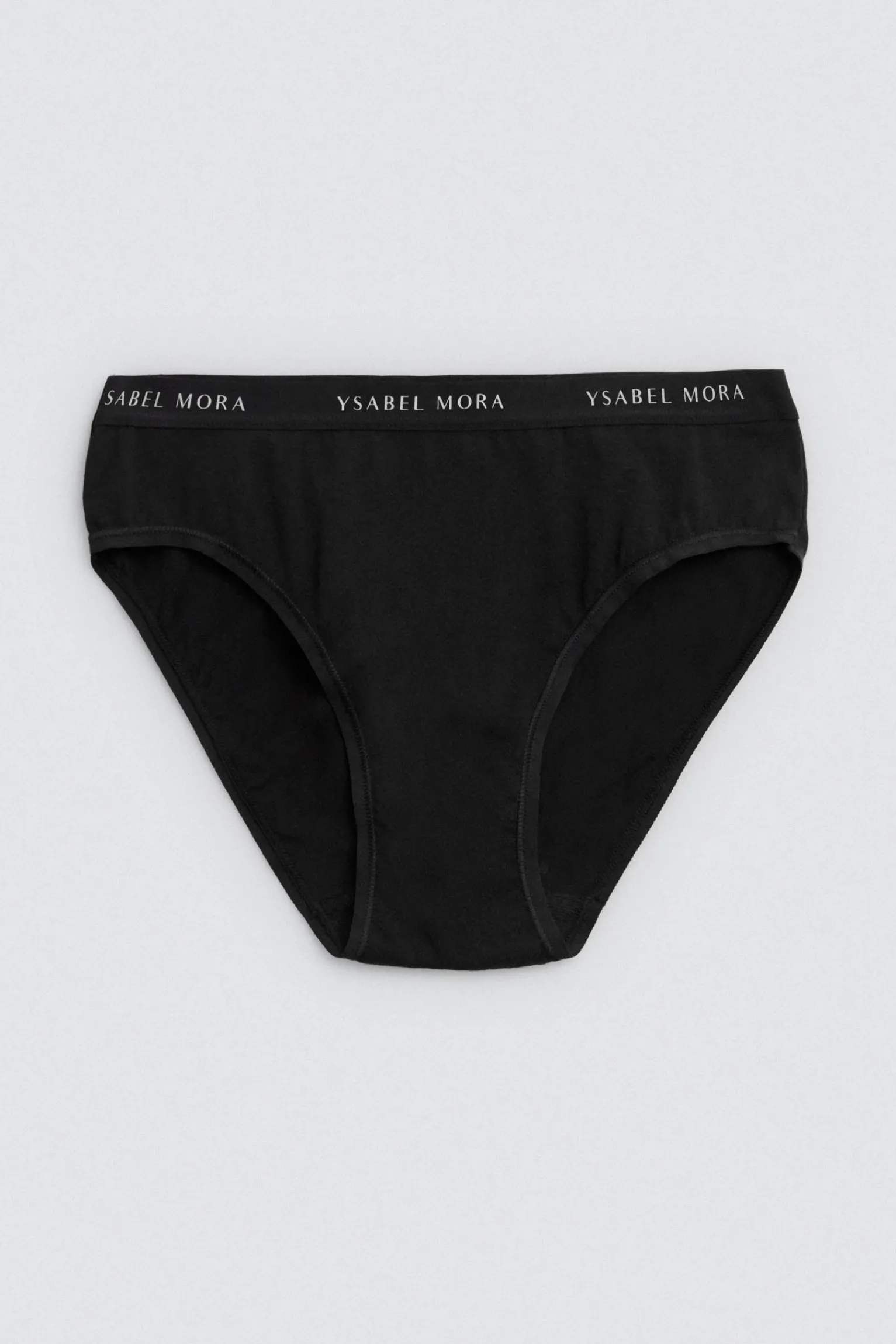 Pack 2 bragas midi básicas algodón y gris<Ysabel Mora Discount