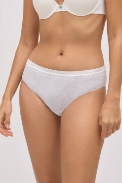 Pack 2 bragas midi básicas algodón y gris<Ysabel Mora Discount