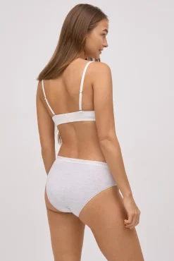 Pack 2 bragas midi básicas algodón y gris<Ysabel Mora Discount
