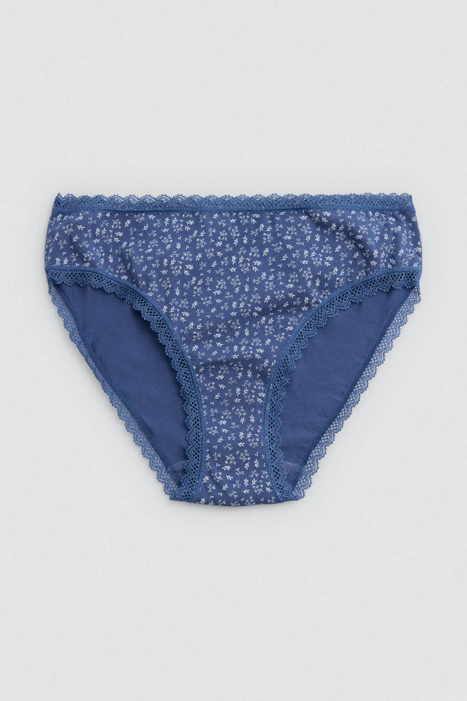 Pack 2 bragas midi estampadas tonos azules<Ysabel Mora Online