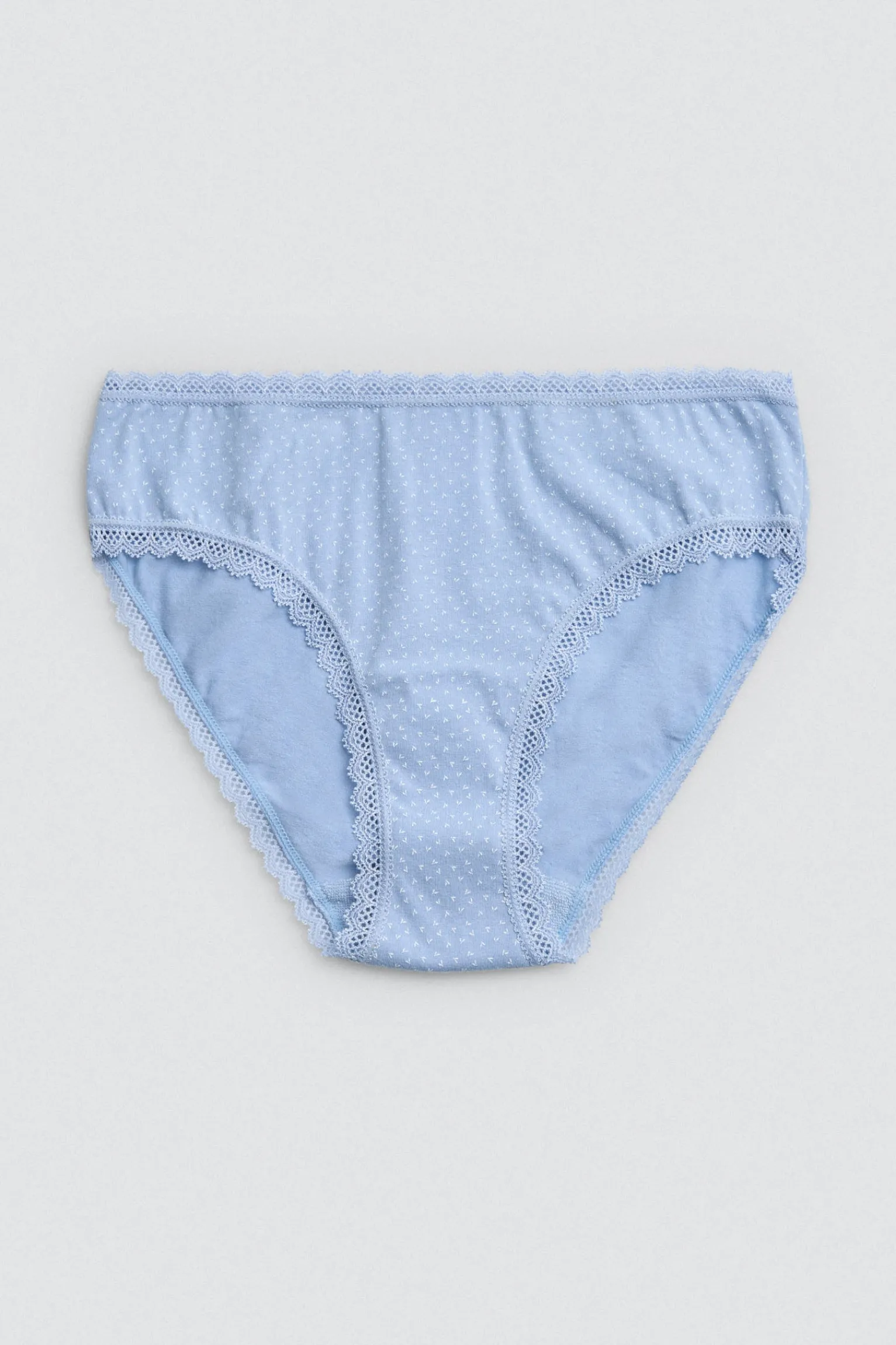 Pack 2 bragas midi estampadas tonos azules<Ysabel Mora Online