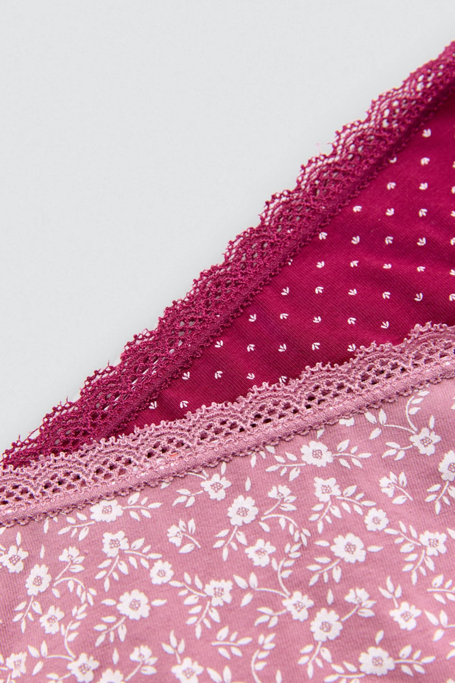 Pack 2 bragas midi estampados rosas<Ysabel Mora Discount