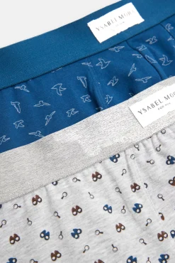 Pack 2 bóxers estampados<Ysabel Mora New