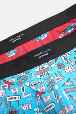 Pack 2 bóxers estampados señales Sockarrats<Ysabel Mora Sale