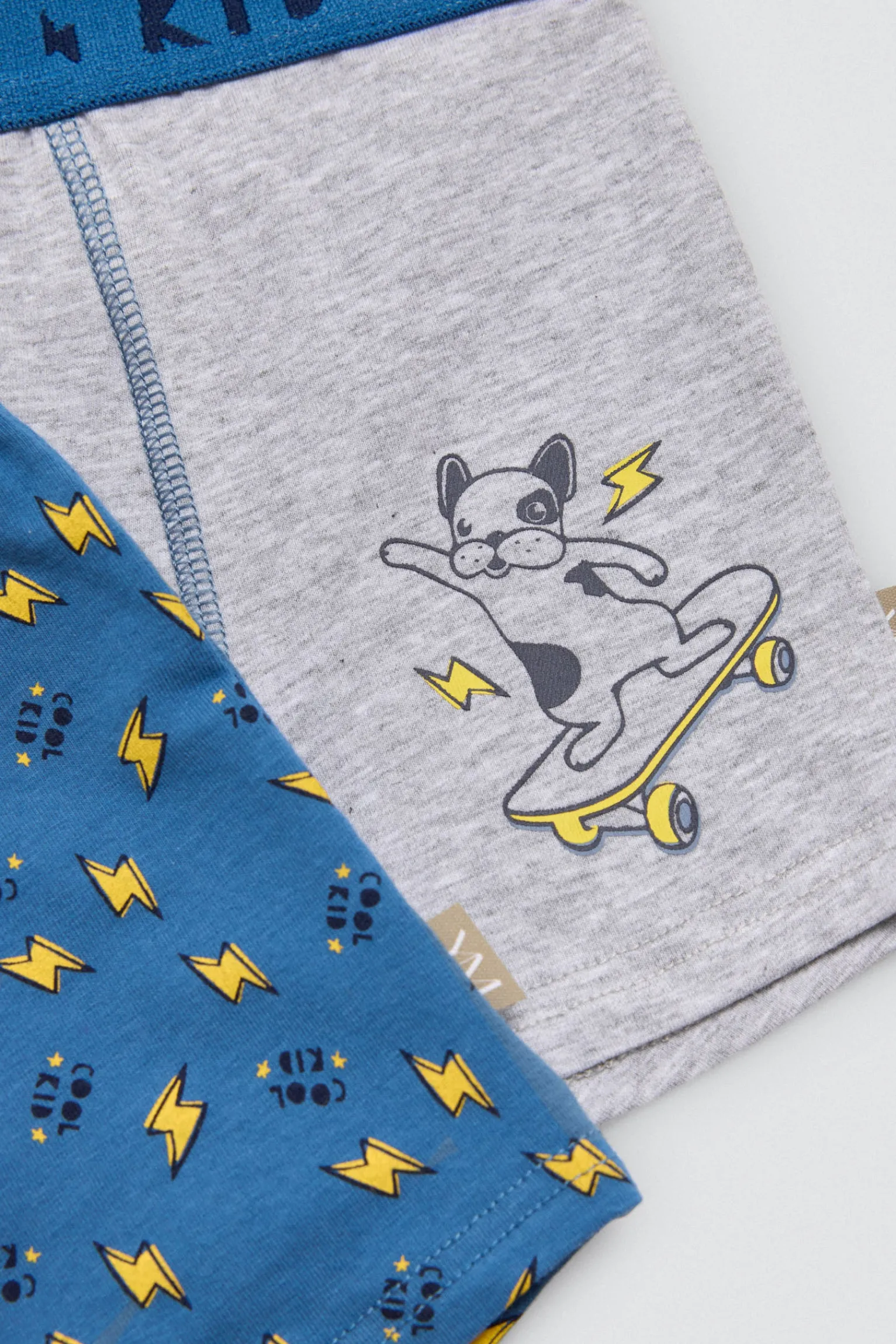 Pack 2 bóxers infantiles algodón estampados Kids Cool Kid<Ysabel Mora