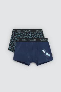 Pack 2 bóxers juveniles algodón estampados Skate<Ysabel Mora Outlet
