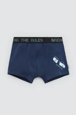 Pack 2 bóxers juveniles algodón estampados Skate<Ysabel Mora Outlet