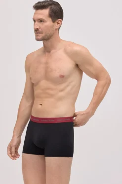 Pack 6 bóxers negros con banda de color<Ysabel Mora Outlet