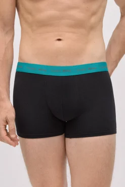 Pack 6 bóxers negros con banda de color<Ysabel Mora Outlet