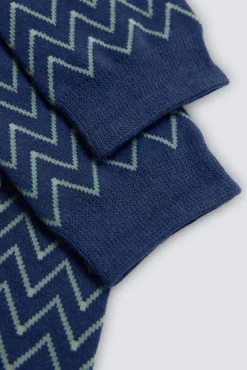 Pack 3 calcetines altos estampados<Ysabel Mora Sale