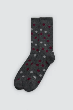 Pack 3 calcetines altos lana puño antipresión estampados<Ysabel Mora Best