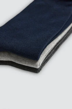 Pack 3 calcetines bambú básicos colores neutros<Ysabel Mora Hot