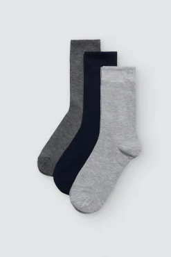 Pack 3 calcetines bambú colores neutros<Ysabel Mora Hot