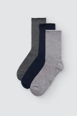 Pack 3 calcetines bambú sin puño<Ysabel Mora Sale