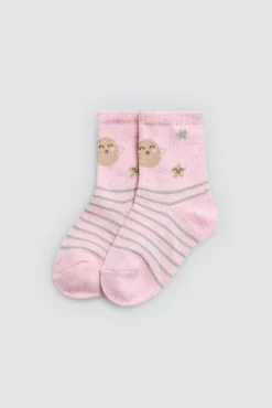 Pack 4 calcetines bebé estampados Universe<Ysabel Mora Online