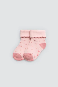 Pack 4 calcetines bebé térmicos antideslizantes tonos s<Ysabel Mora Outlet