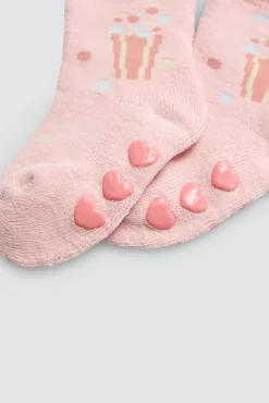 Pack 4 calcetines bebé térmicos antideslizantes Candy Circus<Ysabel Mora Best