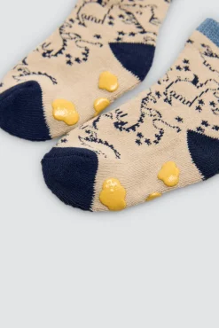 Pack 4 calcetines bebé térmicos antideslizantes Dragon Tale<Ysabel Mora