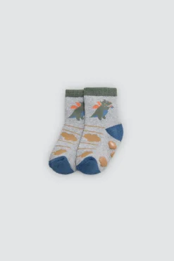 Pack 4 calcetines bebé térmicos antideslizantes Dragon Tale<Ysabel Mora