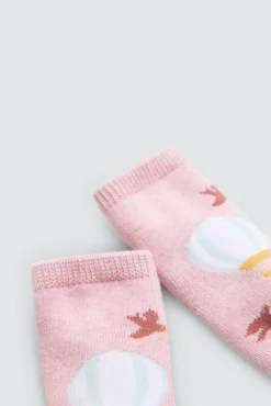 Pack 4 calcetines bebé térmicos estampados Ballon<Ysabel Mora Outlet