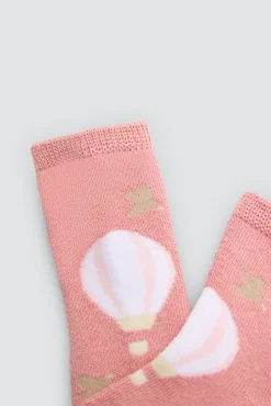 Pack 4 calcetines bebé térmicos estampados Ballon<Ysabel Mora Outlet