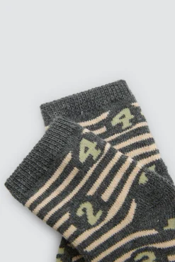 Pack 4 calcetines bebé térmicos estampados<Ysabel Mora Online