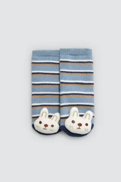 Pack 2 calcetines bebé térmicos sensoriales sonajero<Ysabel Mora Best