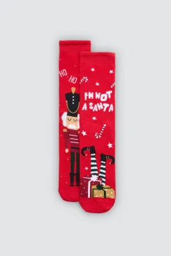 Pack 2 calcetines hombre Navidad<Ysabel Mora