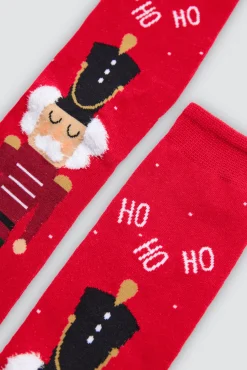 Pack 2 calcetines hombre Navidad<Ysabel Mora