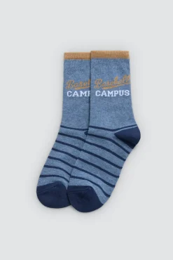 Pack 4 calcetines infantiles estampados College<Ysabel Mora Clearance