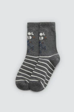 Pack 4 calcetines infantiles estampados Cool Kid<Ysabel Mora