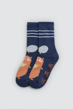 Pack 3 calcetines infantiles térmicos antideslizantes Hello<Ysabel Mora Outlet