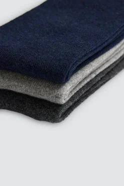 Pack 3 calcetines lana básicos colores neutros<Ysabel Mora Sale