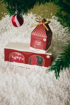 Pack 2 calcetines mujer Navidad<Ysabel Mora Outlet