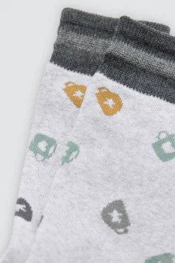 Pack 3 calcetines térmicos estampados<Ysabel Mora Online