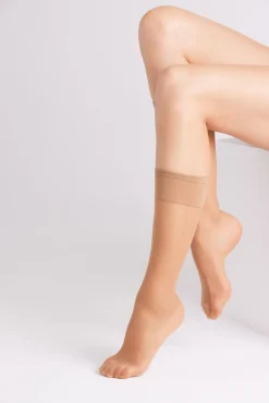 Pack 2 medias largas puntera invisible 20 denier<Ysabel Mora Sale