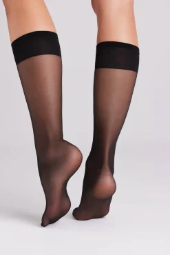 Pack 2 medias largas puño antipresión 10 denier<Ysabel Mora New