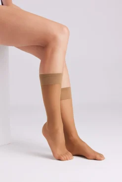 Pack 2 medias largas puño antipresión 15 denier<Ysabel Mora Clearance