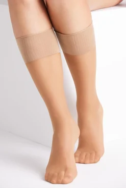 Pack 2 medias largas puño antipresión 20 denier<Ysabel Mora Hot