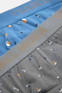 Pack 2 slips estampados<Ysabel Mora Outlet