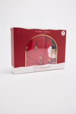 Pack bóxer y calcetines Navidad estampado cascanueces<Ysabel Mora Online